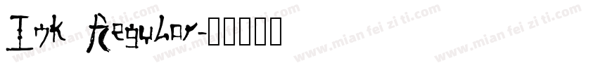 Ink Regular字体转换